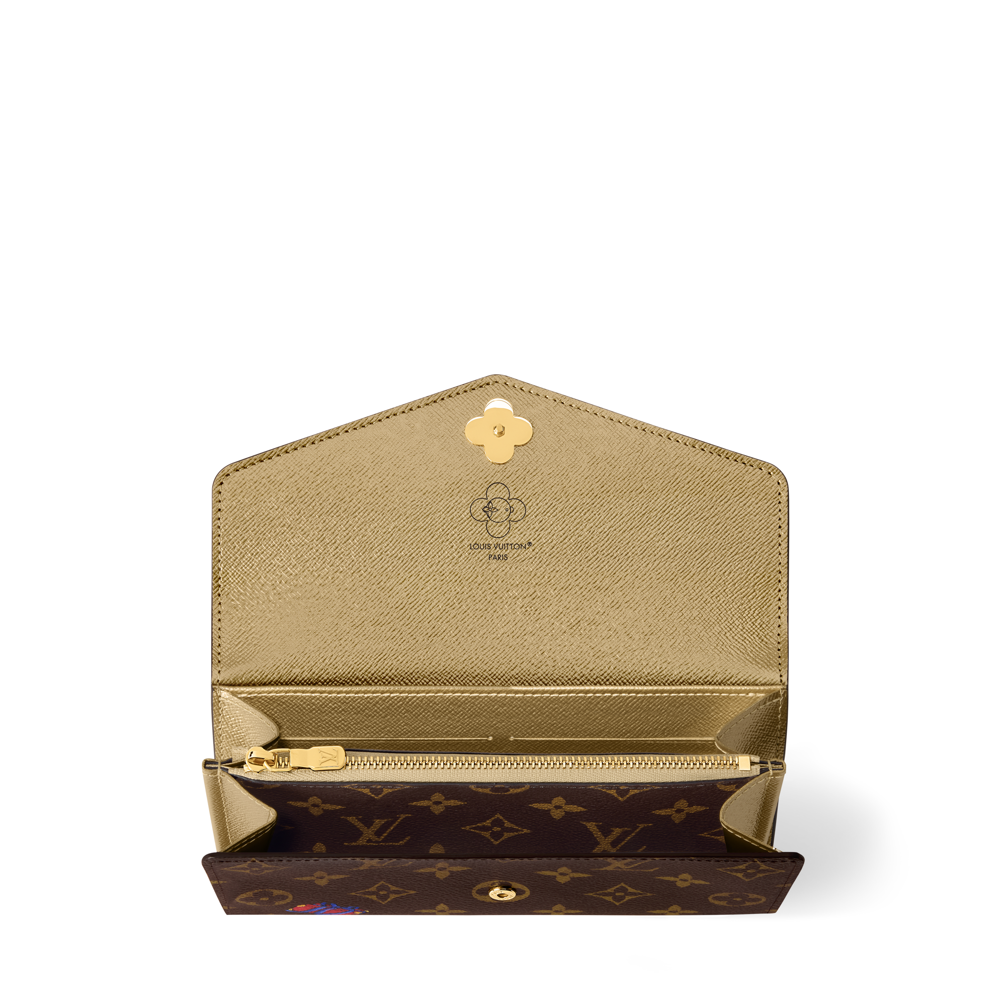 Sarah Wallet Monogram Canvas - Wallets and Small Leather Goods